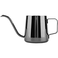 Bewinner 350 ml Cafetera de Cuello de Cisne de Acero Inoxidable Cafetera de Cuello de Cisne Caño Largo y Estrecho Vierta…